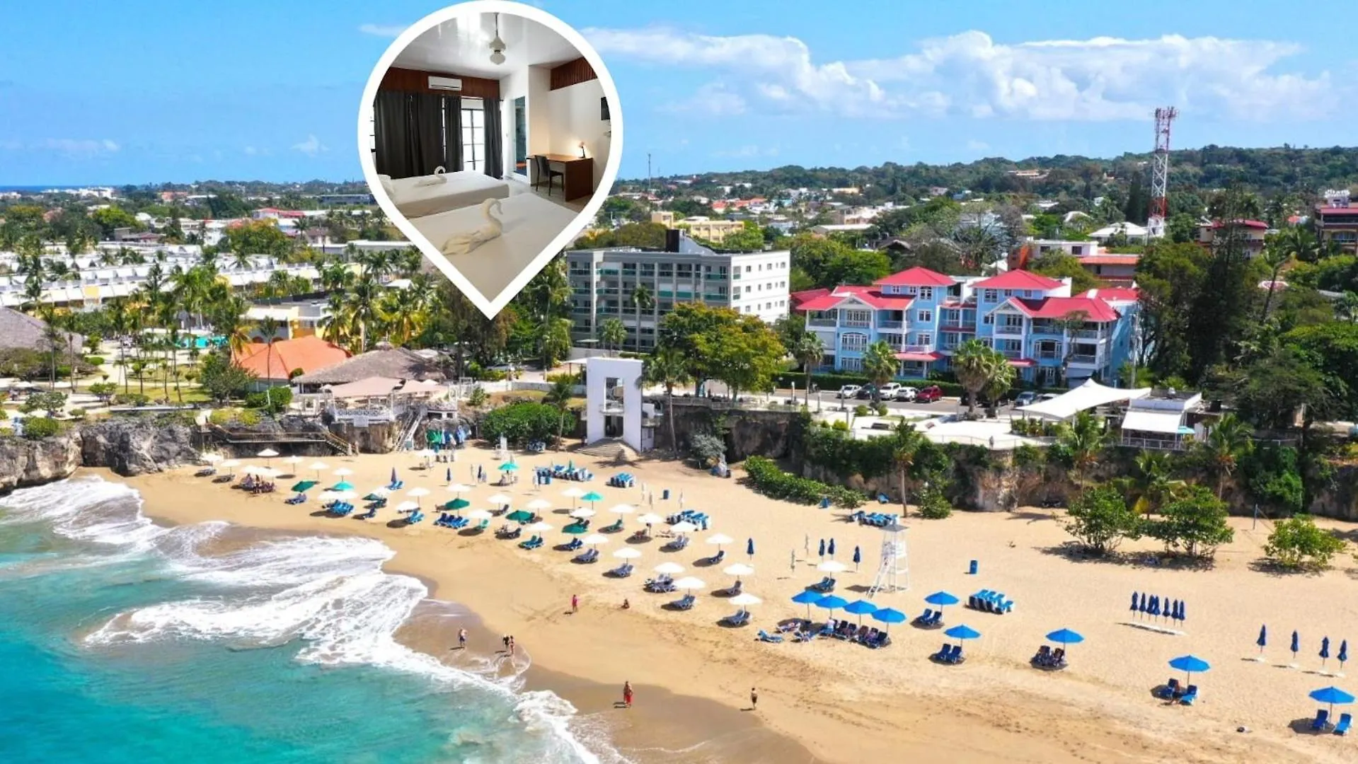 펜션 Room #29 At Waterfront Playa Alicia Sosúa
